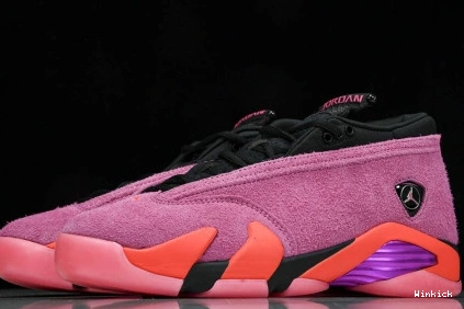 DH4121-600 SHOCKING 14 PINK (W) JORDAN LOW RETRO 1020